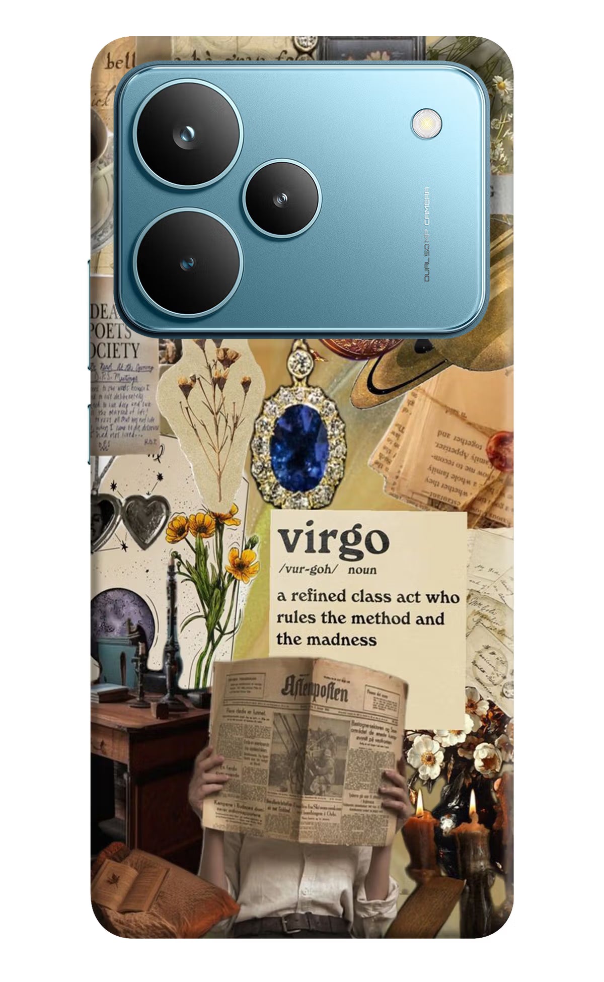 Virgo Zodiac Realme P4 Pro Hard Case Back Cover by Casekaro