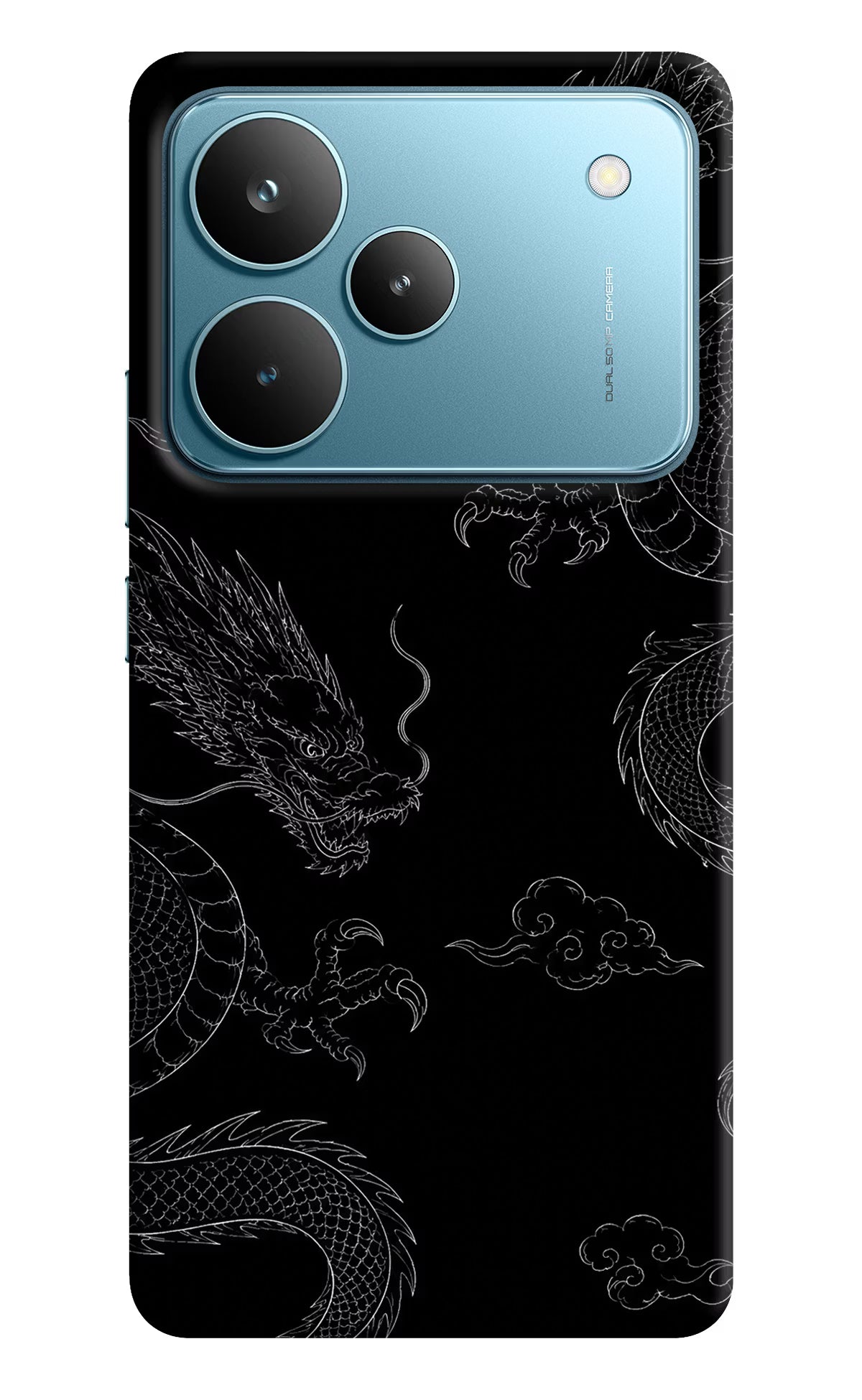 Twin Dragons Realme P4 Pro Hard Case Back Cover by Casekaro