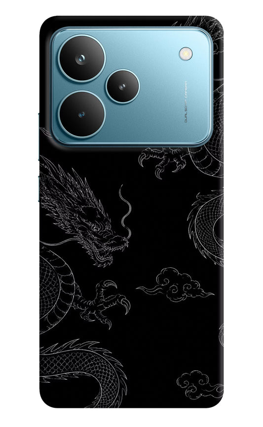 Twin Dragons Realme P4 Pro Hard Case Back Cover by Casekaro