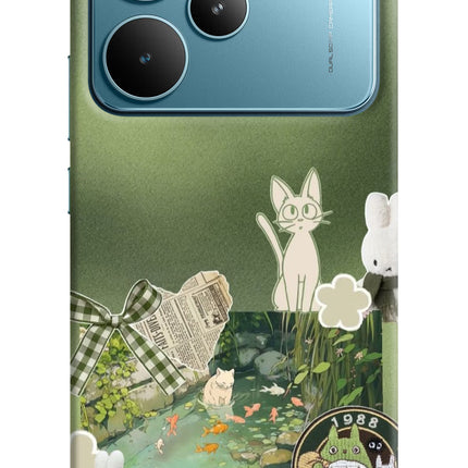 Aesthetic anime Realme P4 Pro Hard Case Back Cover by Casekaro