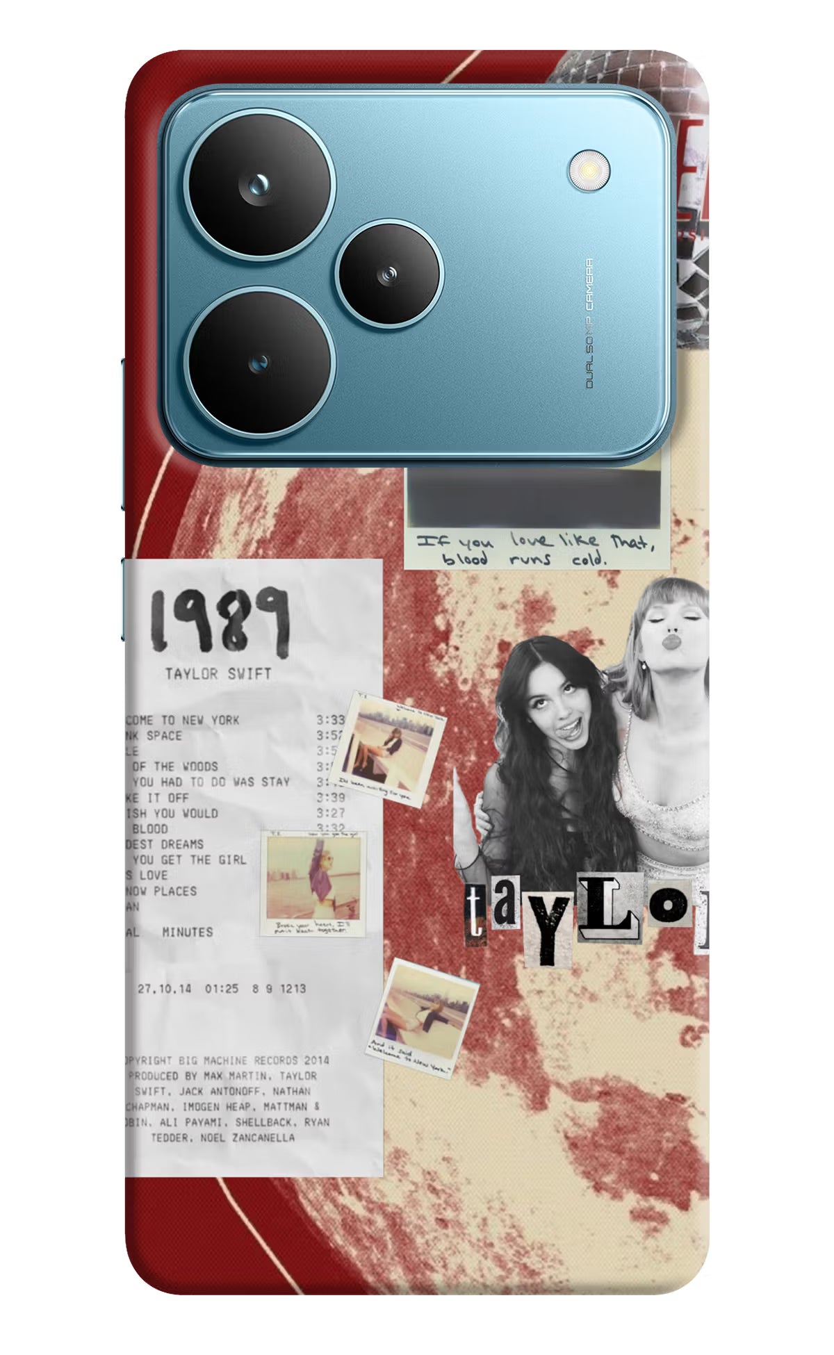 Taylor Swift Realme P4 Pro Back Cover