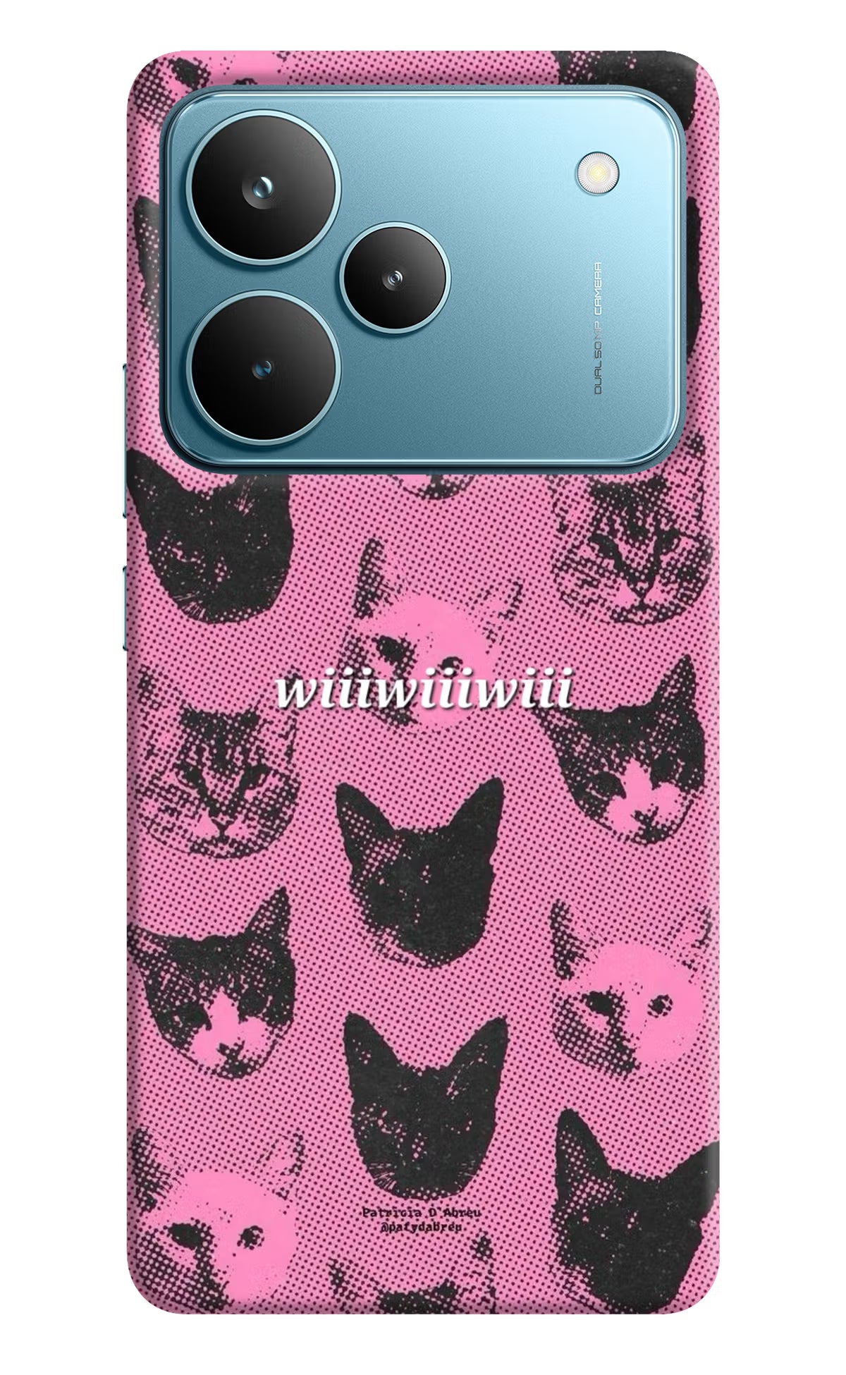 Pink Cats Realme P4 Pro Back Cover