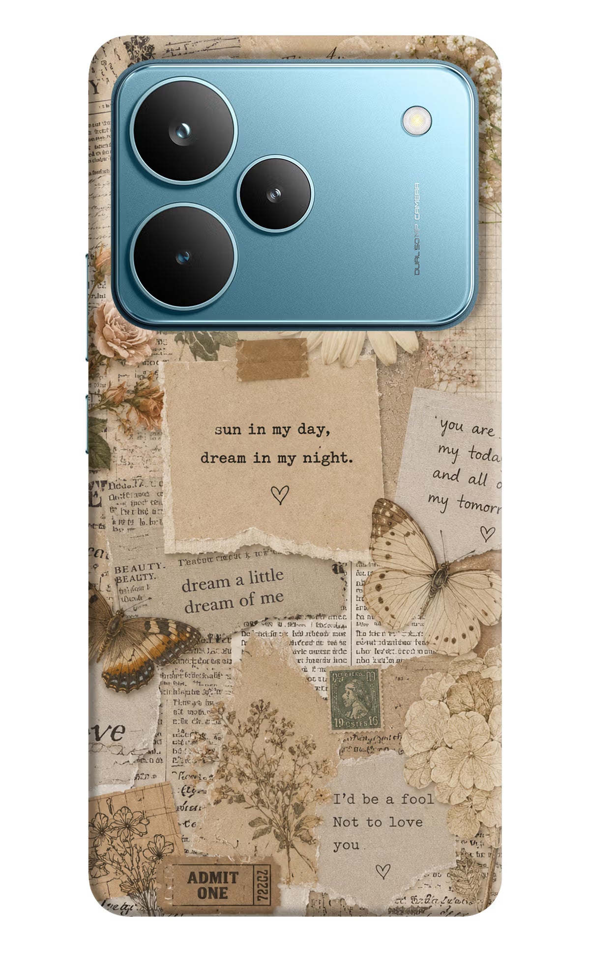 Vintage case Realme P4 Pro Back Cover