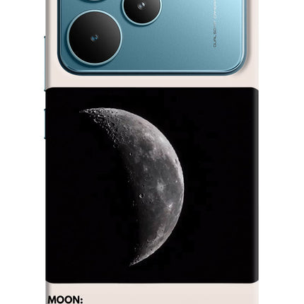 Moon Phase Realme P4 Pro Hard Case Back Cover by Casekaro