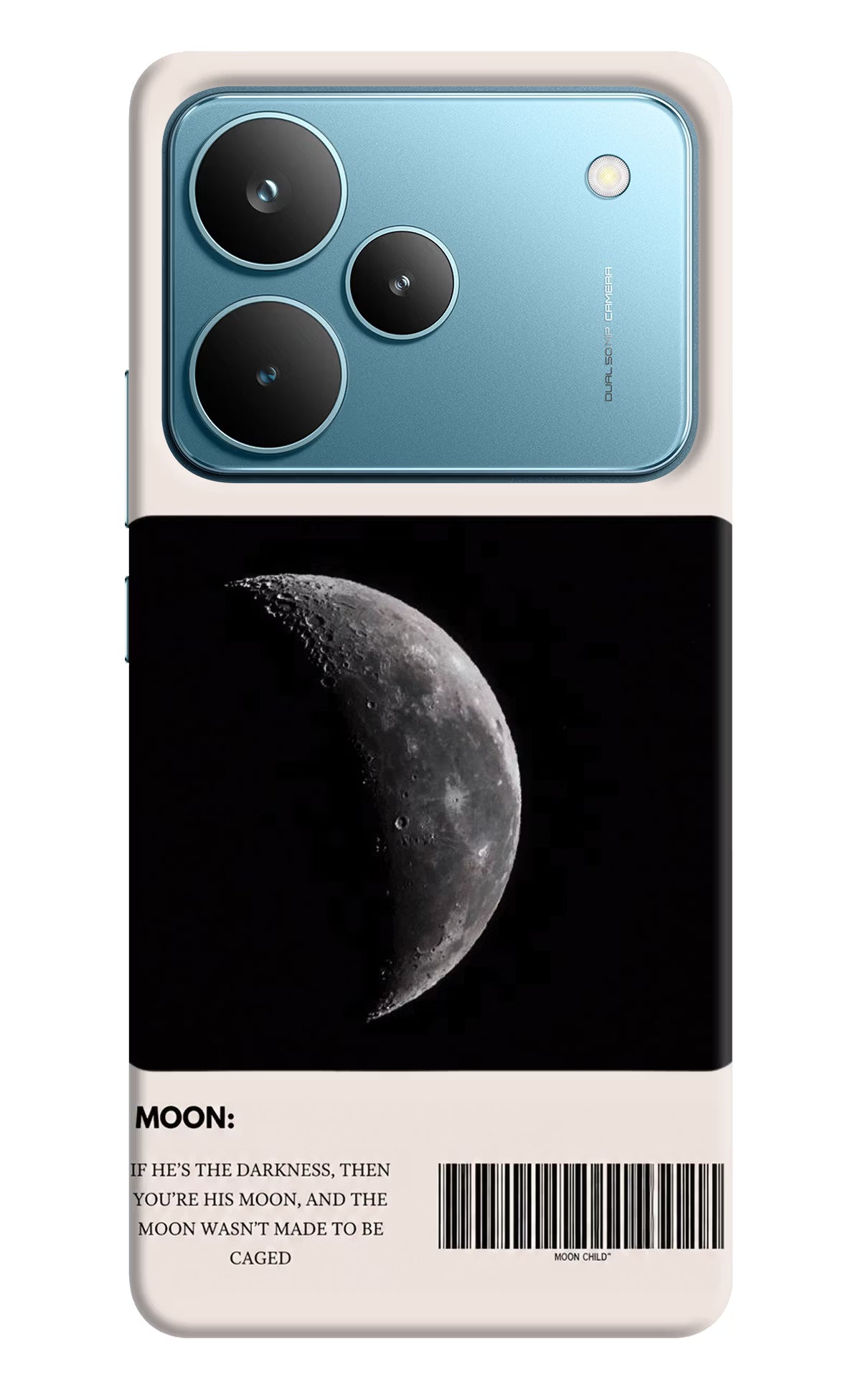 Moon Phase Realme P4 Pro Back Cover