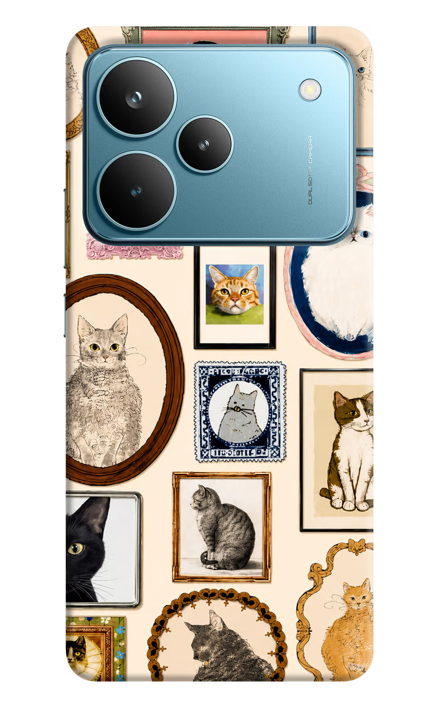 Mirror Cats Realme P4 Pro Back Cover, Hard case
