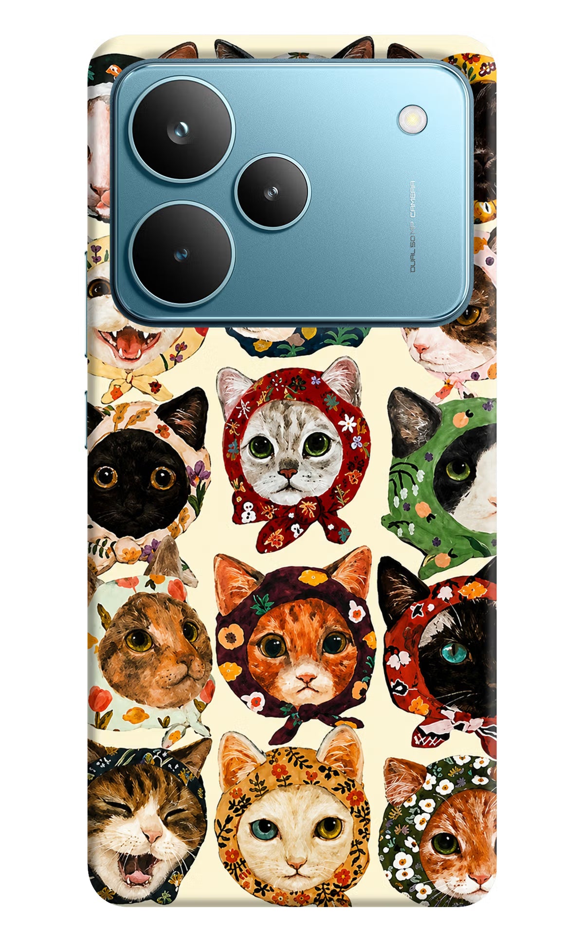 Cool Cat Realme P4 Pro Back Cover
