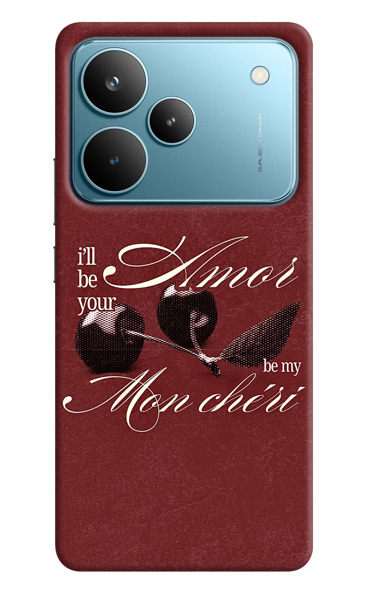 Velvet Cherry Realme P4 Pro Back Cover
