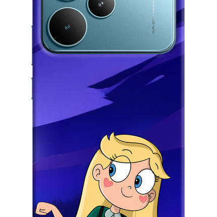Star Glow Realme P4 Pro Hard Case Back Cover by Casekaro