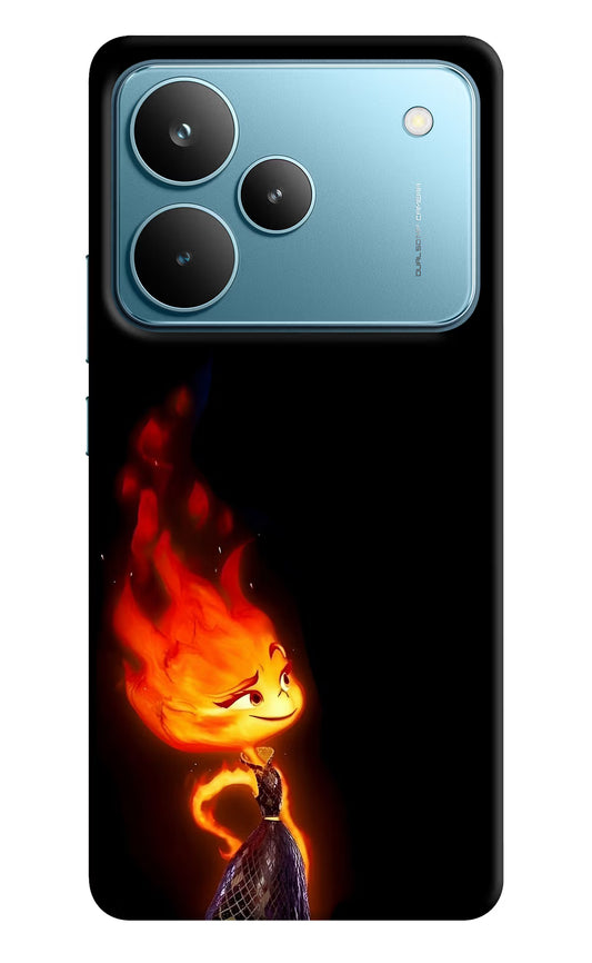 Ember Flame Realme P4 Pro Hard Case Back Cover by Casekaro