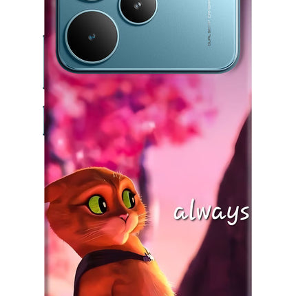Always Cat Realme P4 Pro Hard Case Back Cover by Casekaro