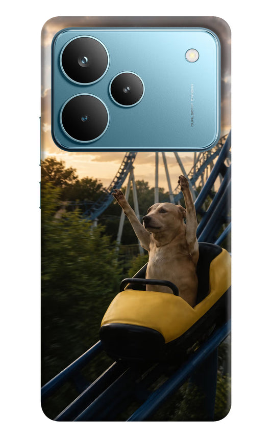 Rollercoaster Dog Realme P4 Pro Hard Case Back Cover by Casekaro