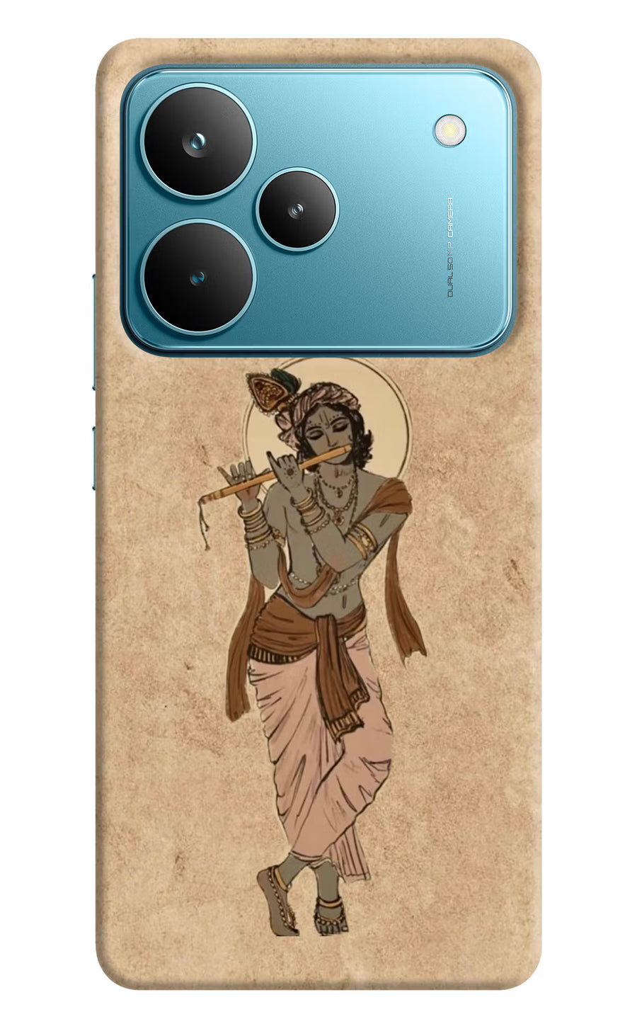 Krishna Realme P4 Pro Back Cover, Hard case
