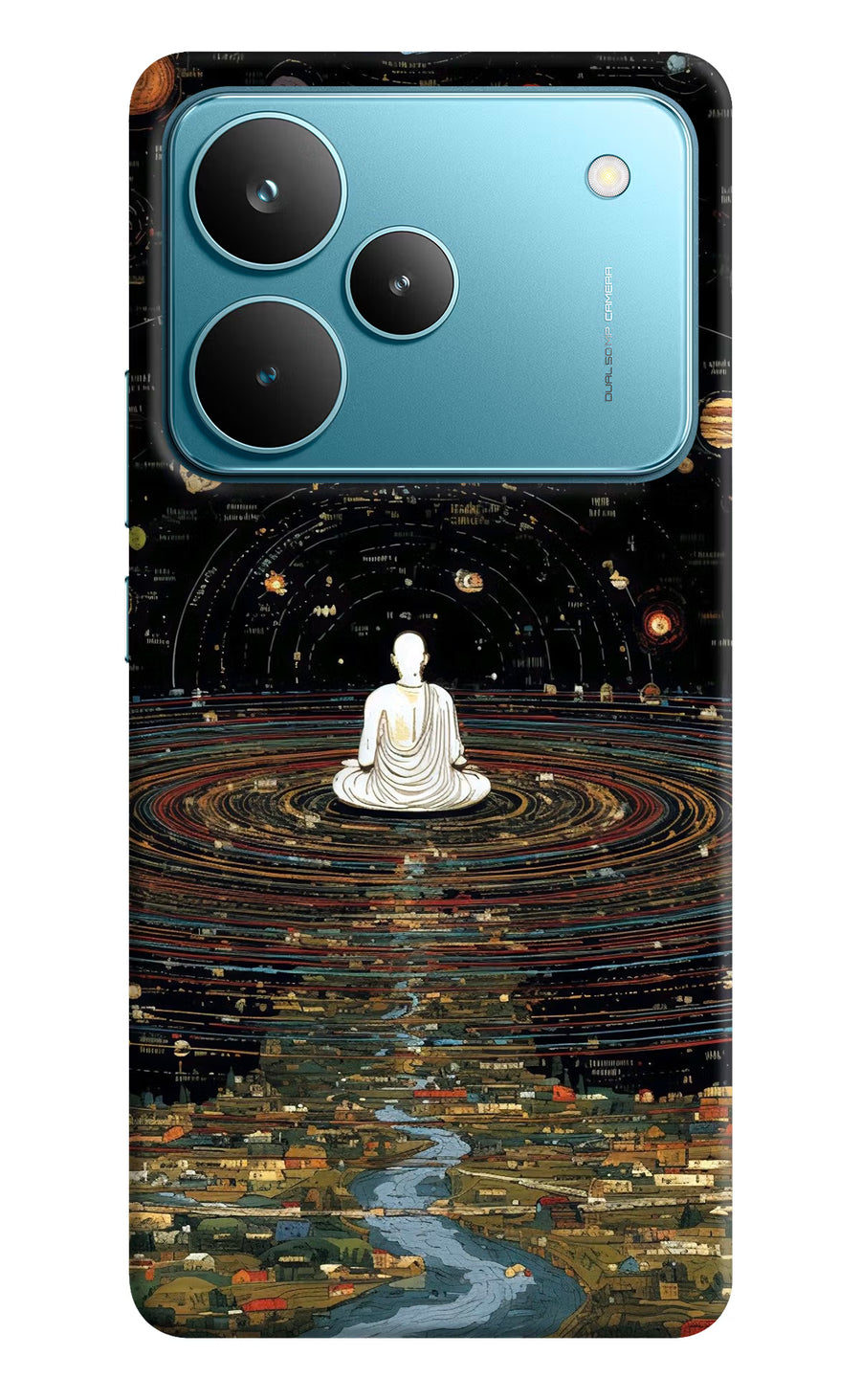 Space Monk Realme P4 Pro Back Cover, Hard case