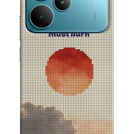 Pixel Sun Realme P4 Pro Hard Case Back Cover by Casekaro