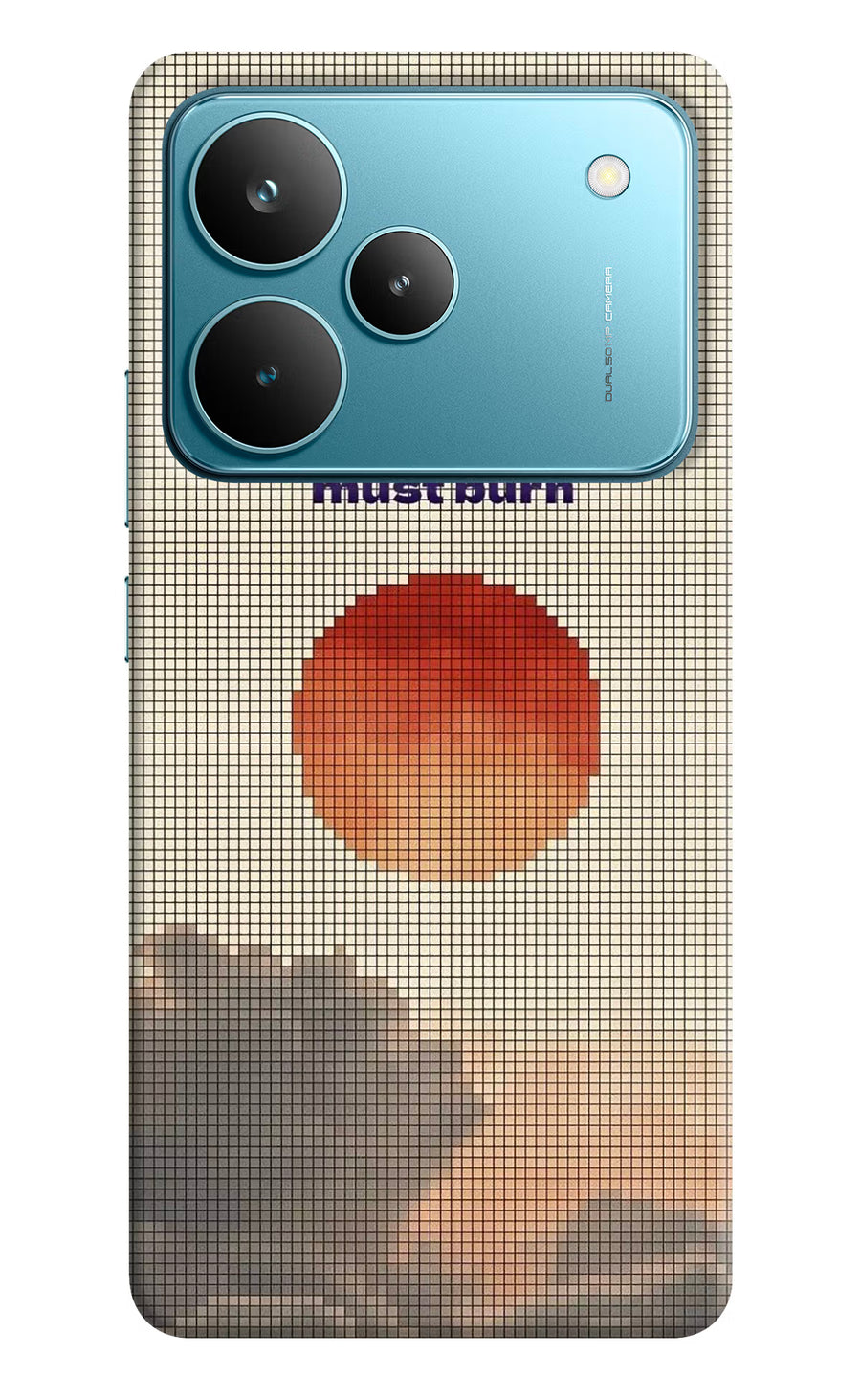 Pixel Sun Realme P4 Pro Back Cover, Hard case