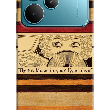 Vinyl Stripes Realme P4 Pro Hard Case Back Cover by Casekaro