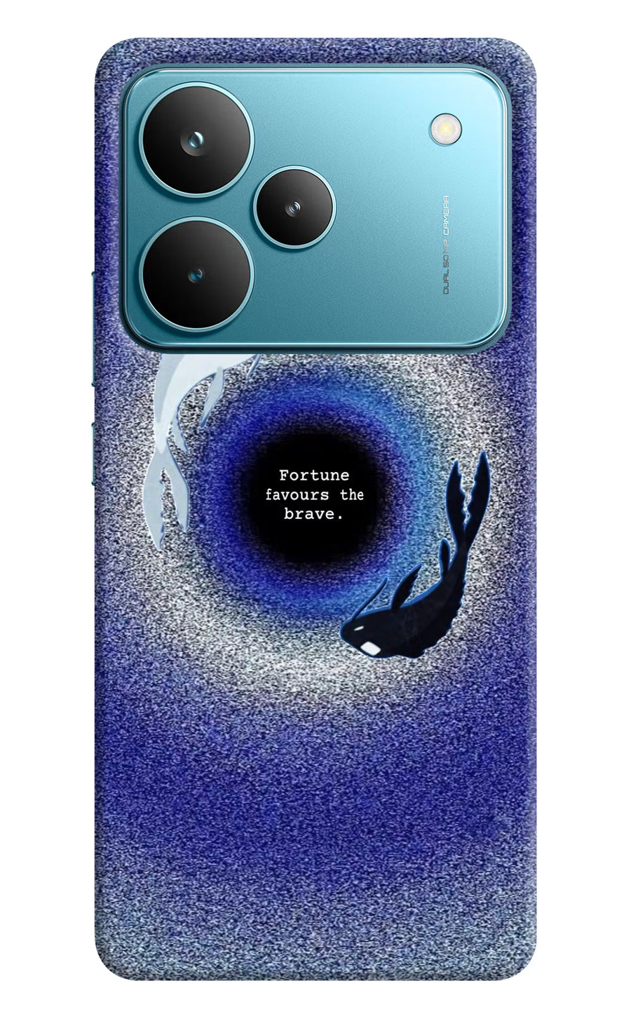 Dark Koi Realme P4 Pro Back Cover, Hard case