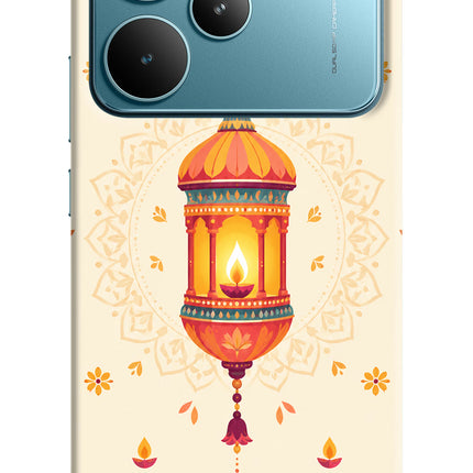 Golden Lantern Realme P4 Pro Hard Case Back Cover by Casekaro