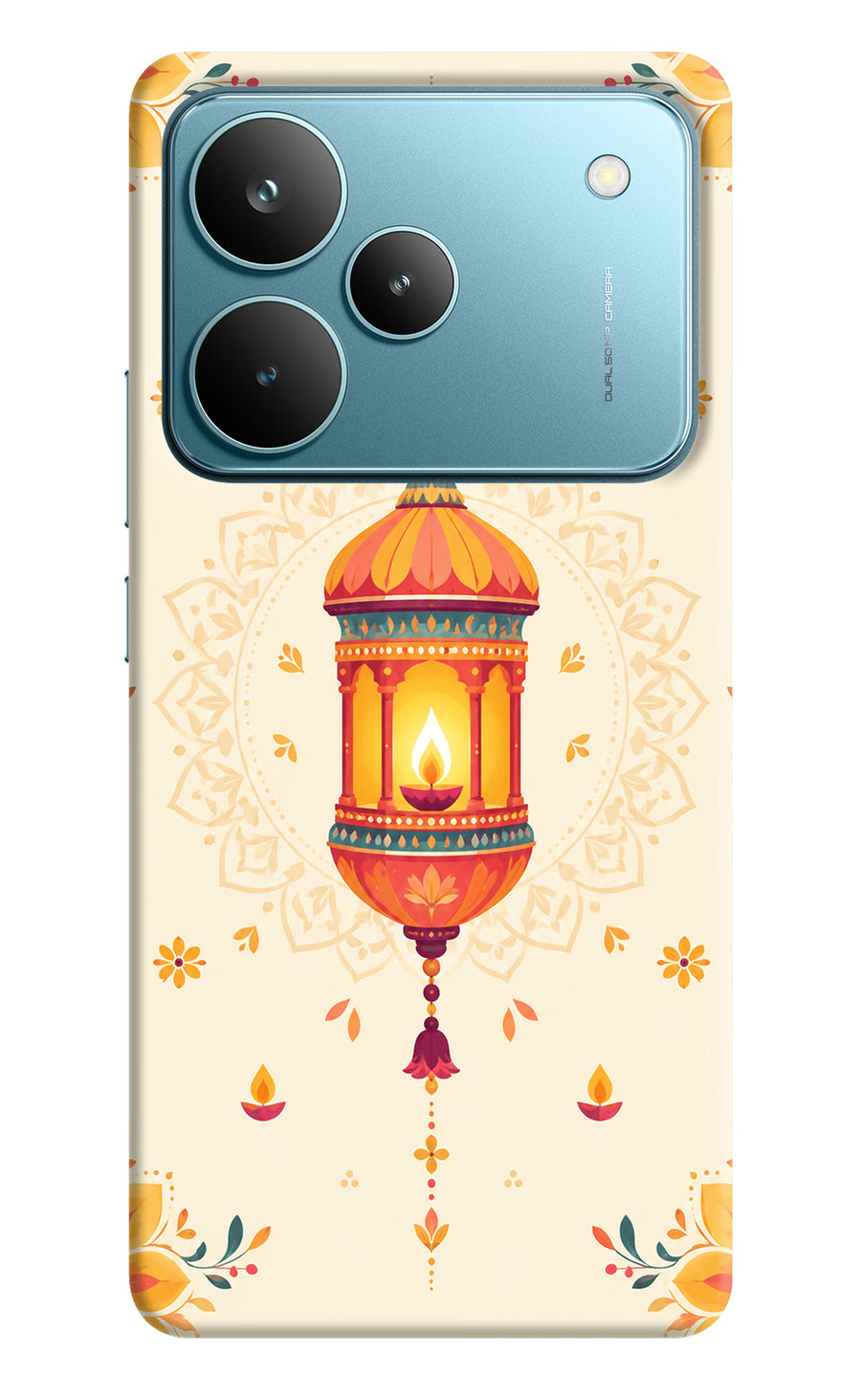 Golden Lantern Realme P4 Pro Back Cover, Hard case