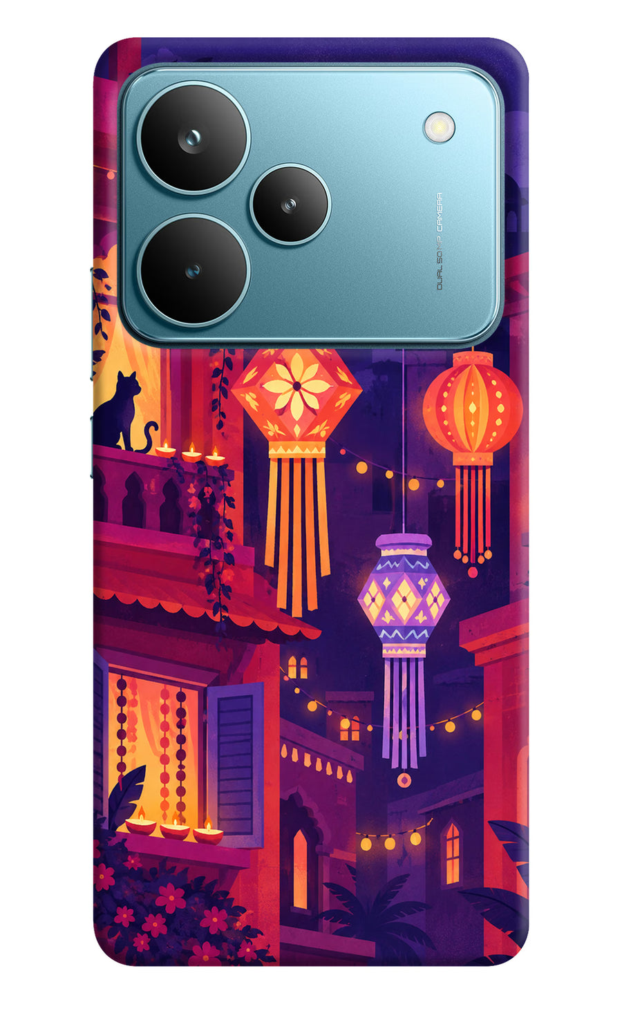 Lantern Lane Realme P4 Pro Back Cover, Hard case