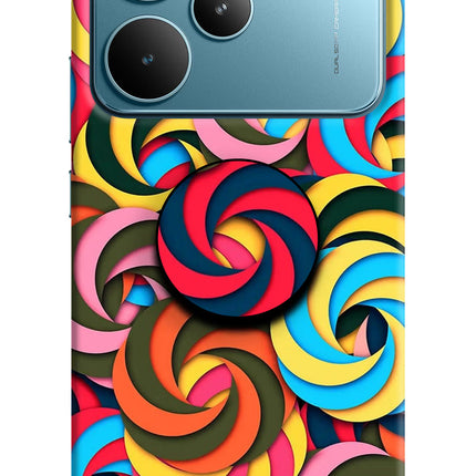Spiral Pattern Realme P4 Pro Pop Case by Casekaro