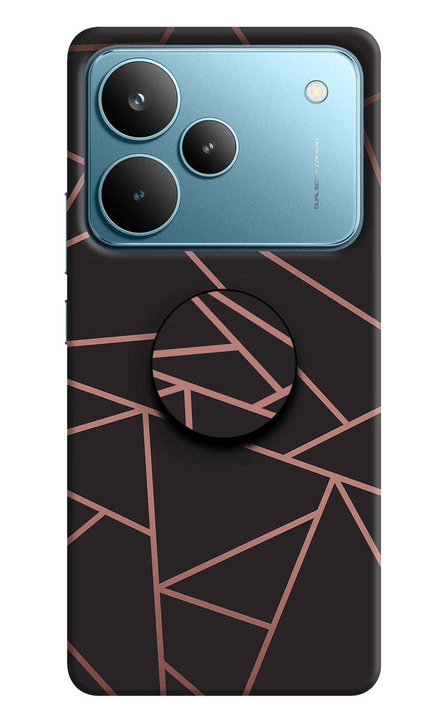 Geometric Pattern Realme P4 Pro Pop Case, Hard case
