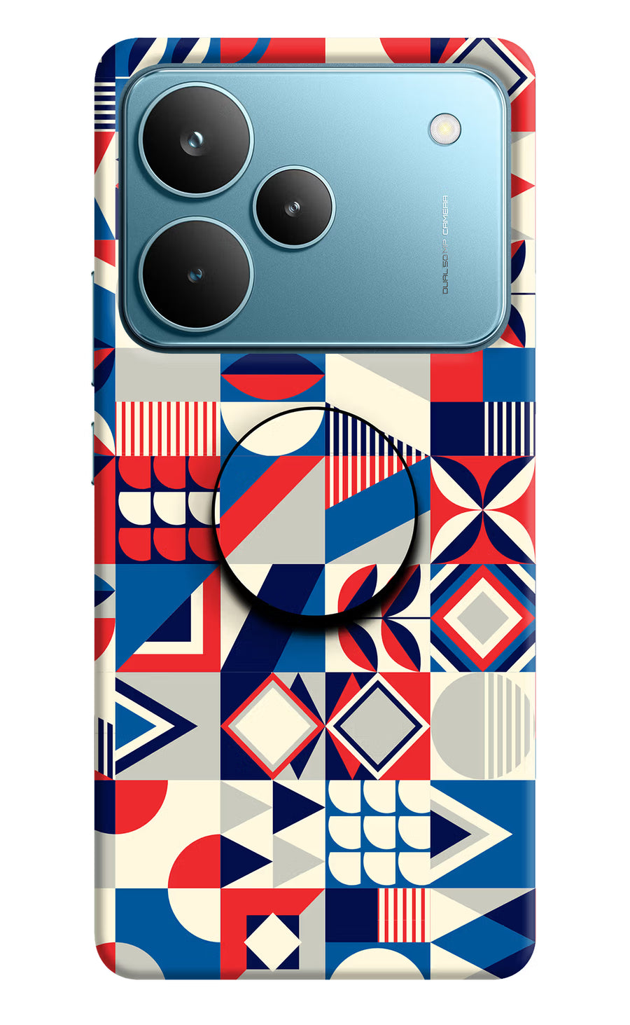 Colorful Pattern Realme P4 Pro Pop Case, Hard case