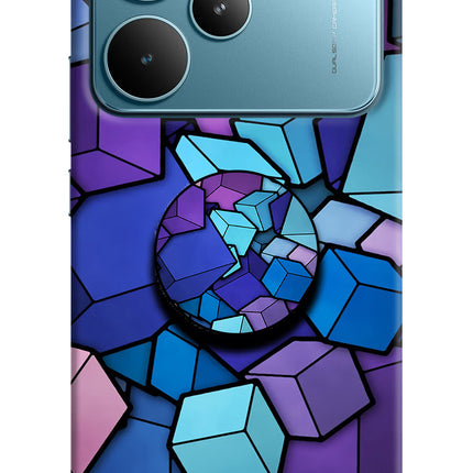 Cubic Abstract Realme P4 Pro Pop Case by Casekaro