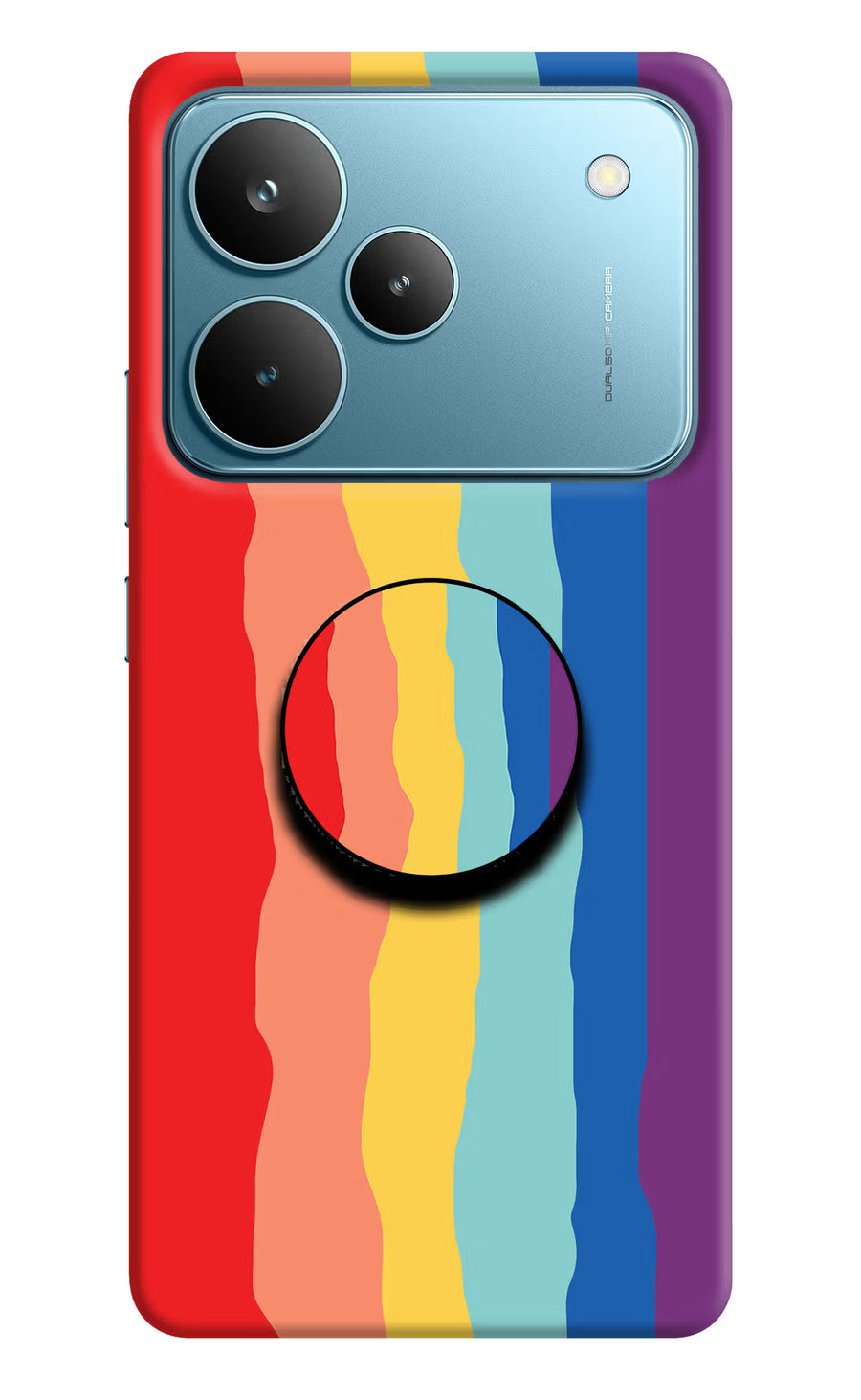 Rainbow Realme P4 Pro Pop Case, Hard case