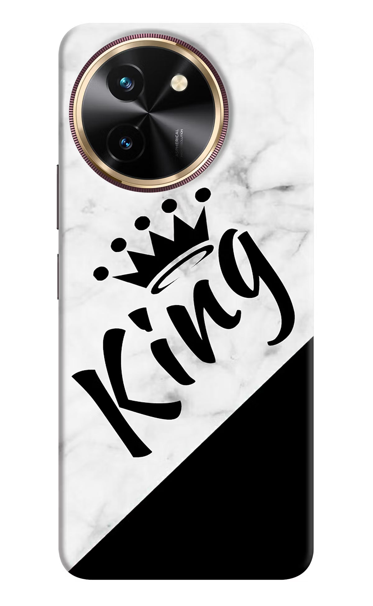 King Vivo T3x Hard Case Back Cover by Casekaro