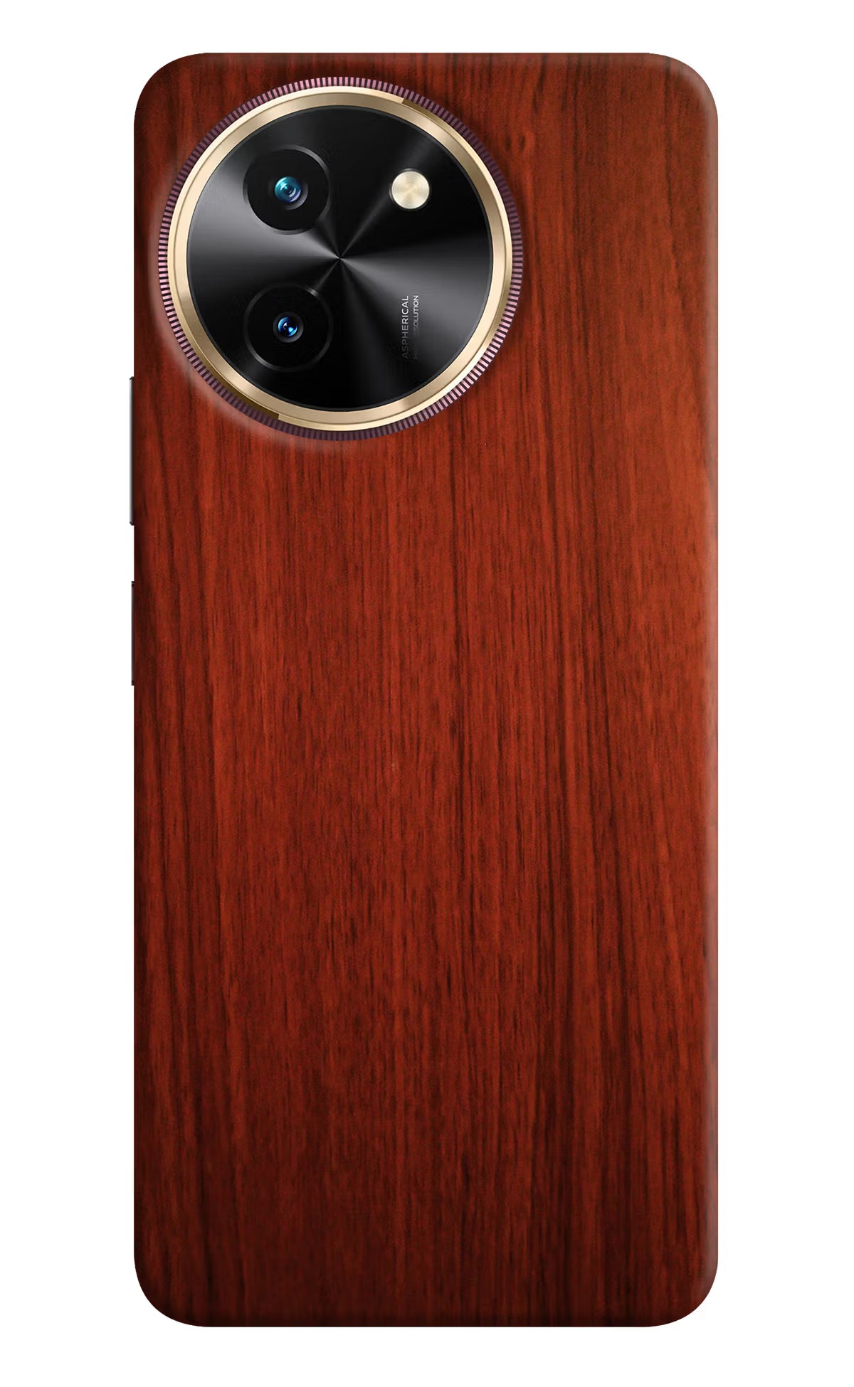 Wooden Plain Pattern Vivo T3x Hard Case Back Cover by Casekaro