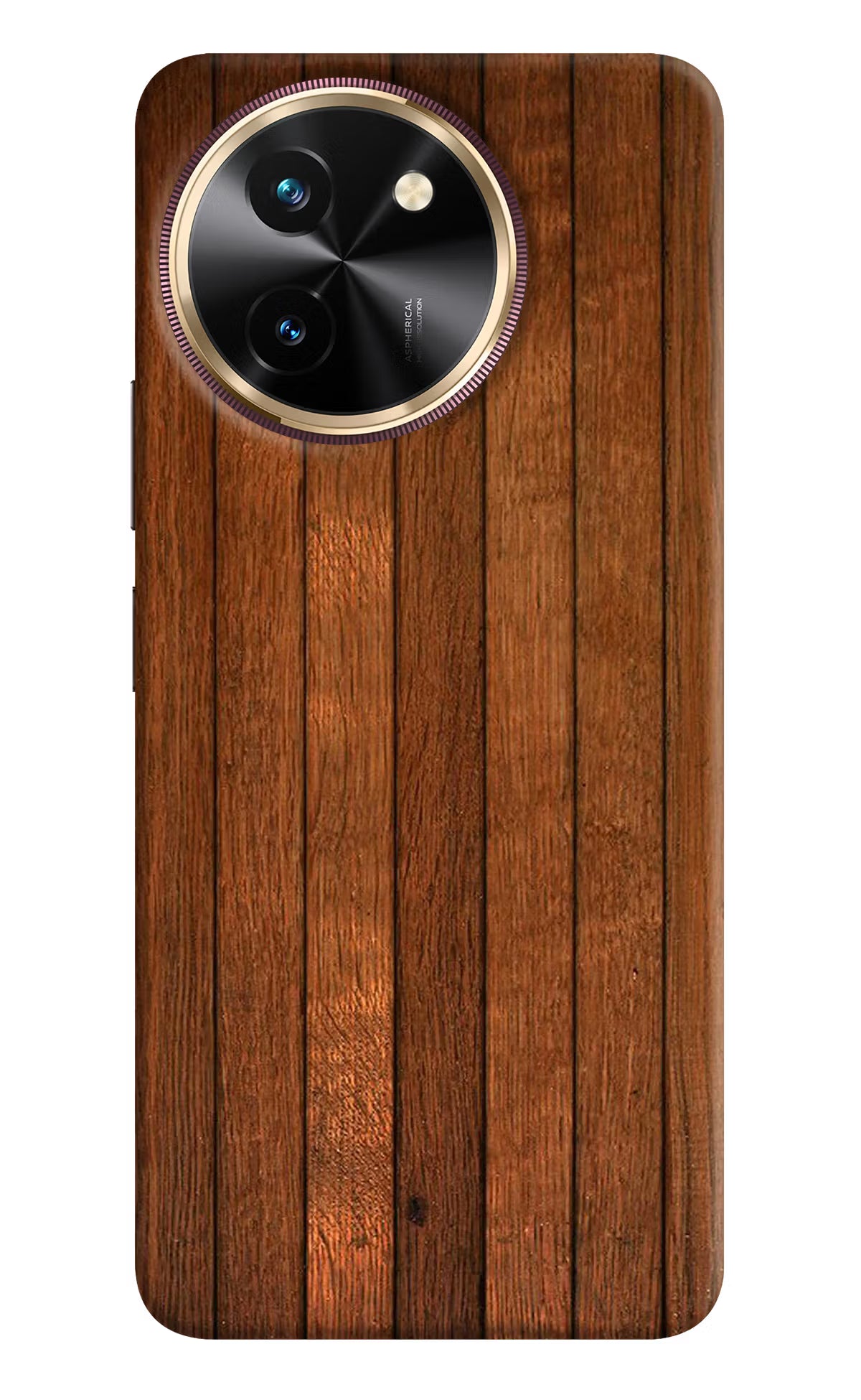 Wooden Artwork Bands Vivo T3x Hard Case Back Cover by Casekaro