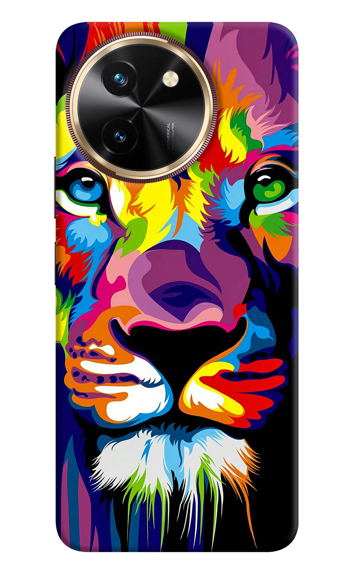 Lion Vivo T3x Hard Case Back Cover by Casekaro