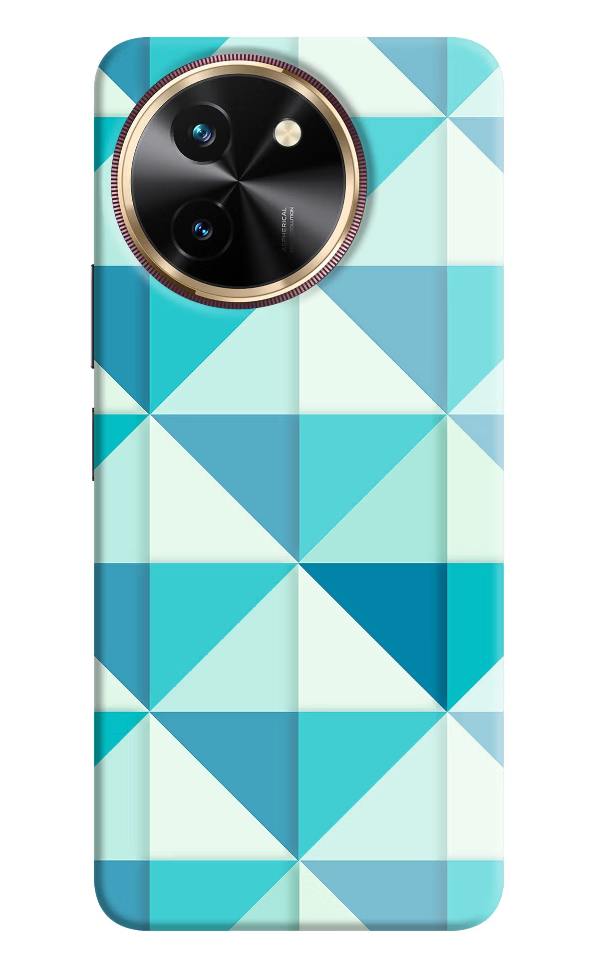 Abstract Vivo T3x Hard Case Back Cover by Casekaro