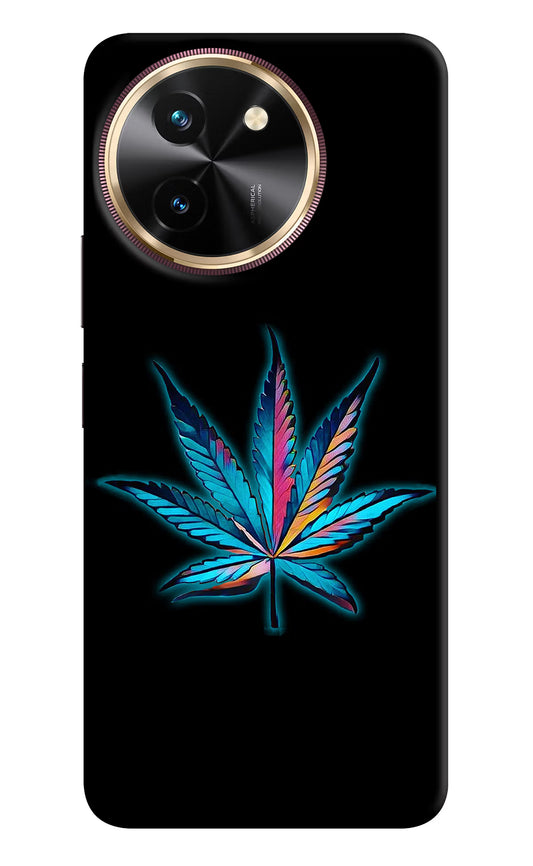 Weed Vivo T3x Hard Case Back Cover by Casekaro