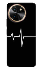 Heart Beats Vivo T3x Hard Case Back Cover by Casekaro