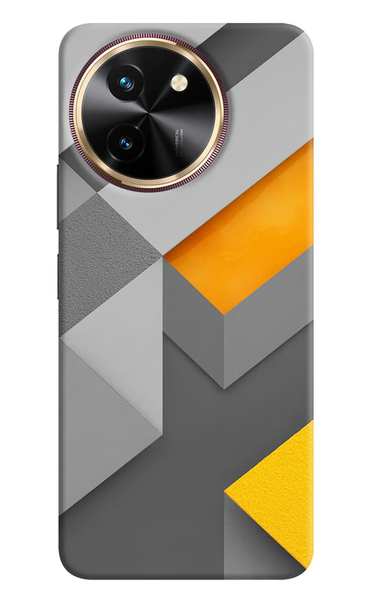 Abstract Vivo T3x Hard Case Back Cover by Casekaro