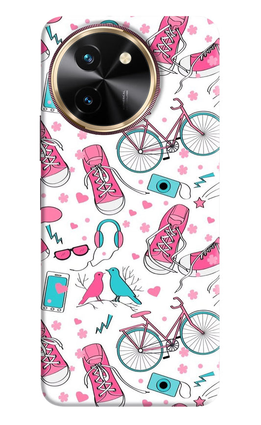 Artwork Vivo T3x Hard Case Back Cover by Casekaro