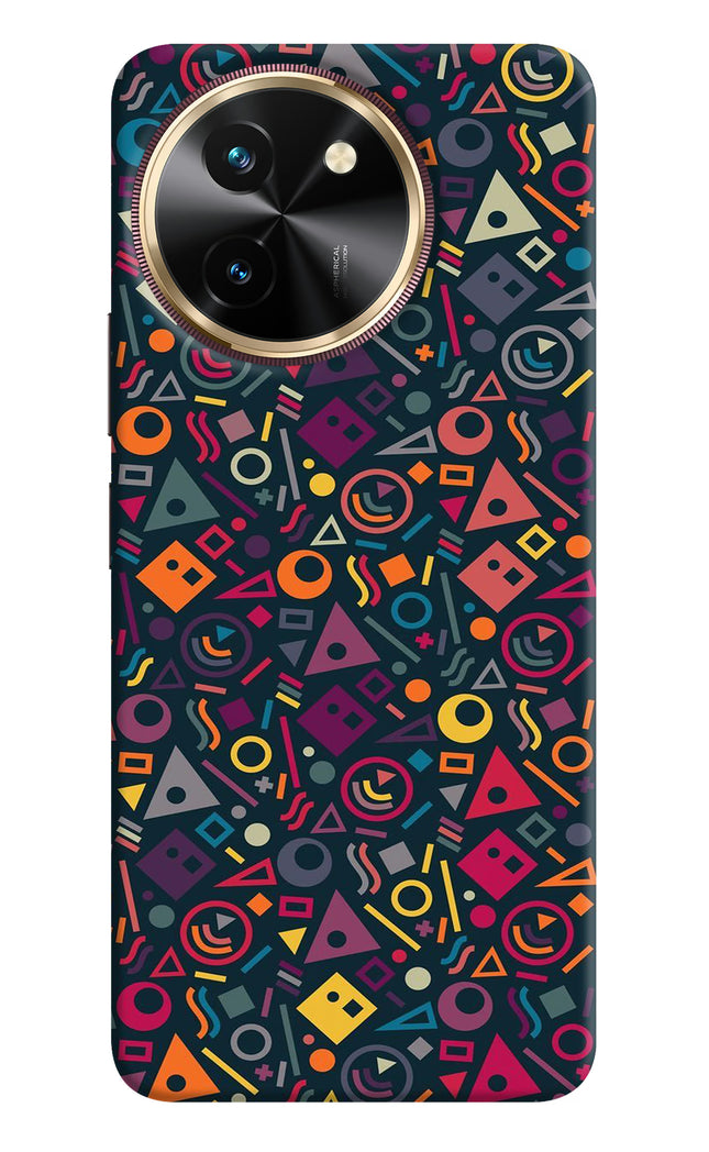 Geometric Abstract Vivo T3x Hard Case Back Cover by Casekaro