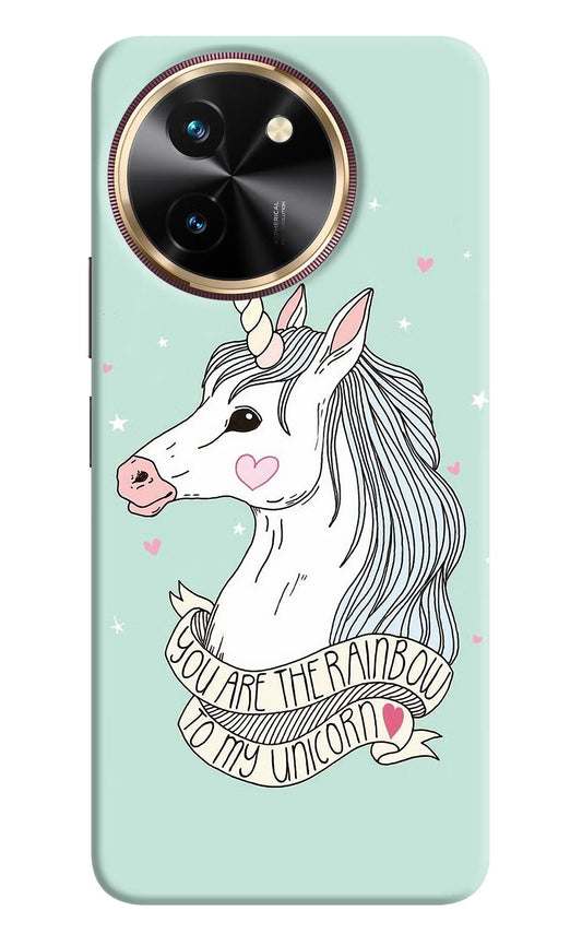Unicorn Wallpaper Vivo T3x Hard Case Back Cover by Casekaro