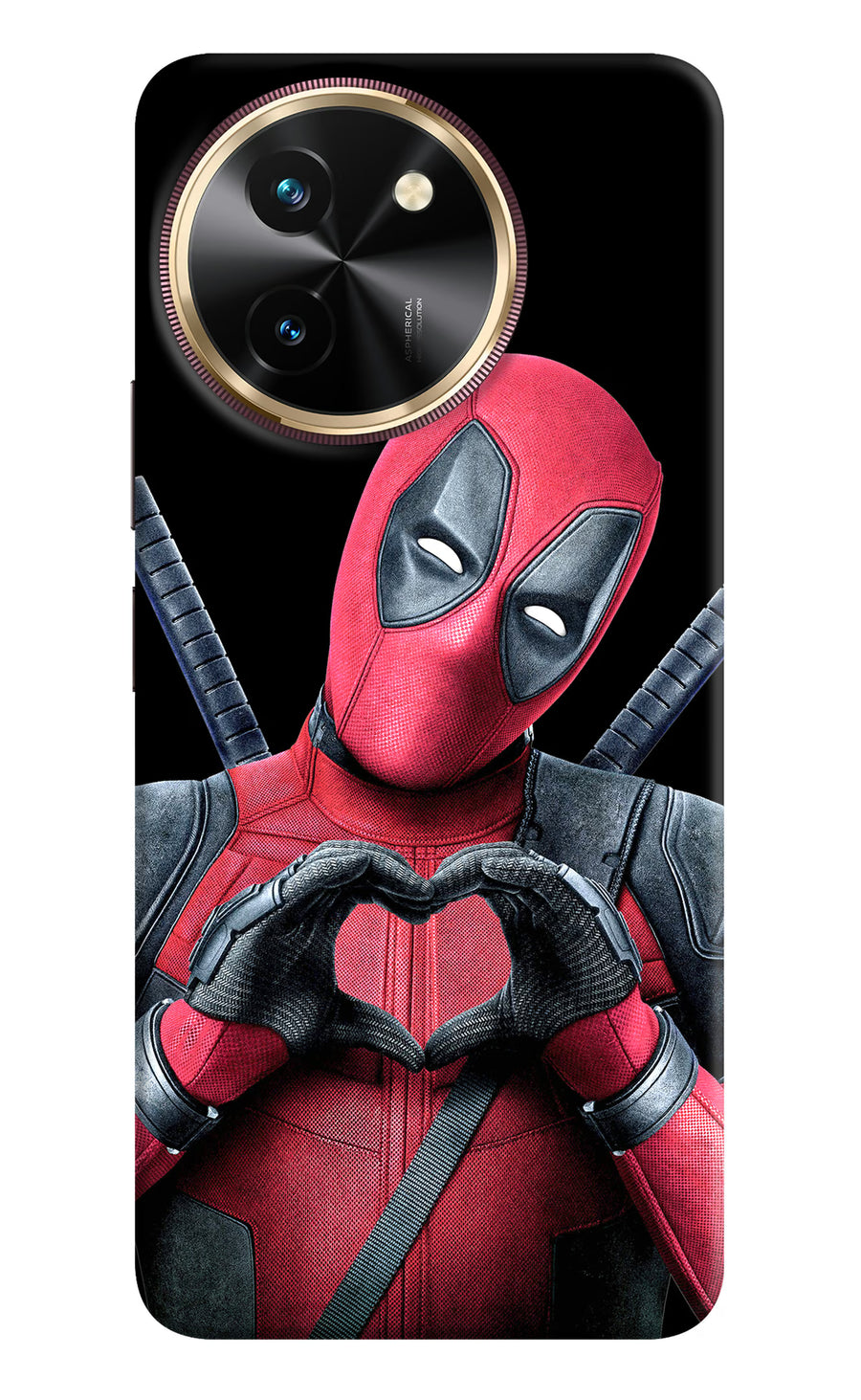 Deadpool Vivo T3x Back Cover, Hard case