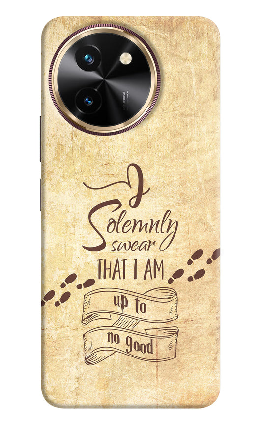I Solemnly swear that i up to no good Vivo T3x Hard Case Back Cover by Casekaro