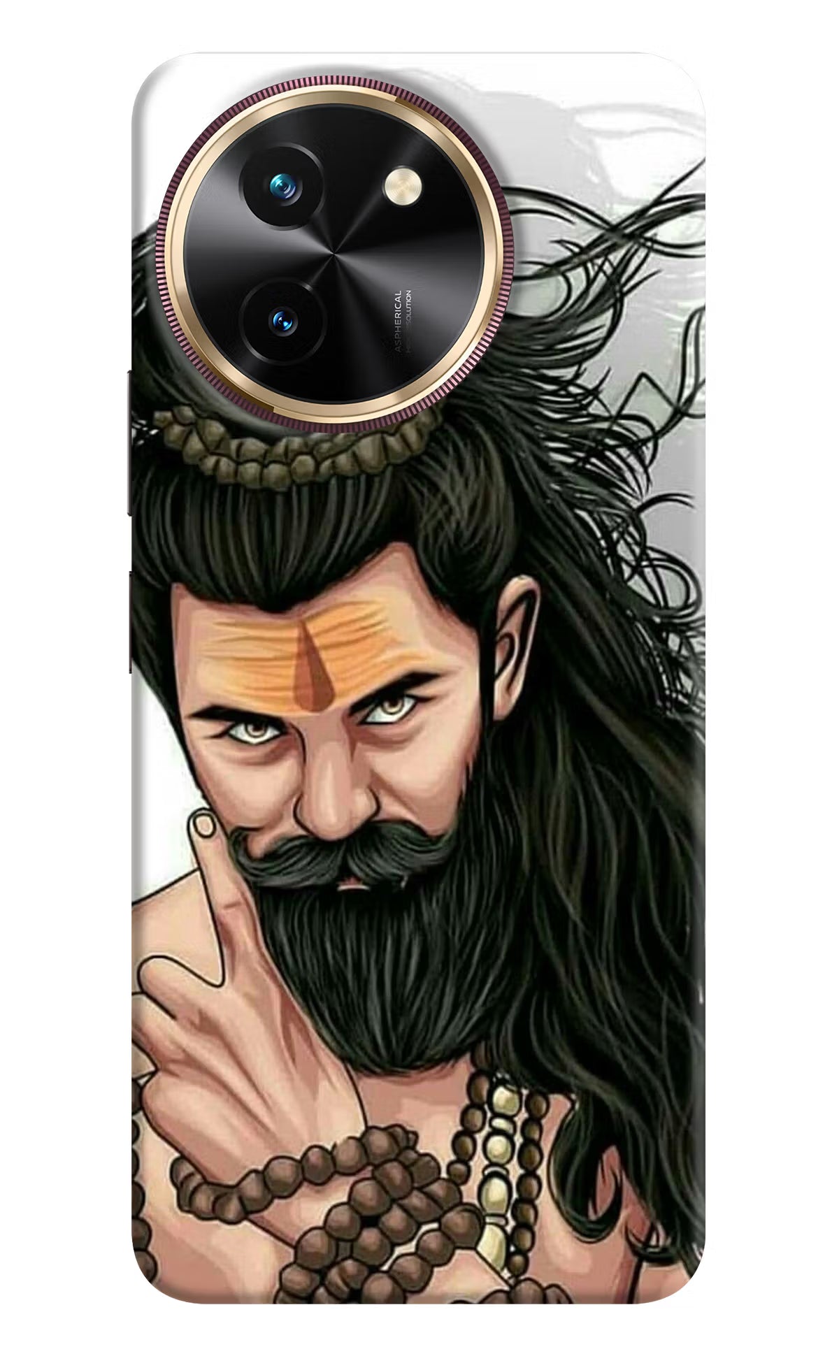 Mahadev Vivo T3x Hard Case Back Cover by Casekaro