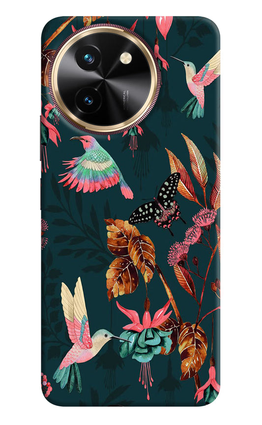 Birds Vivo T3x Hard Case Back Cover by Casekaro