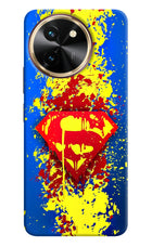 Superman logo Vivo T3x Hard Case Back Cover by Casekaro