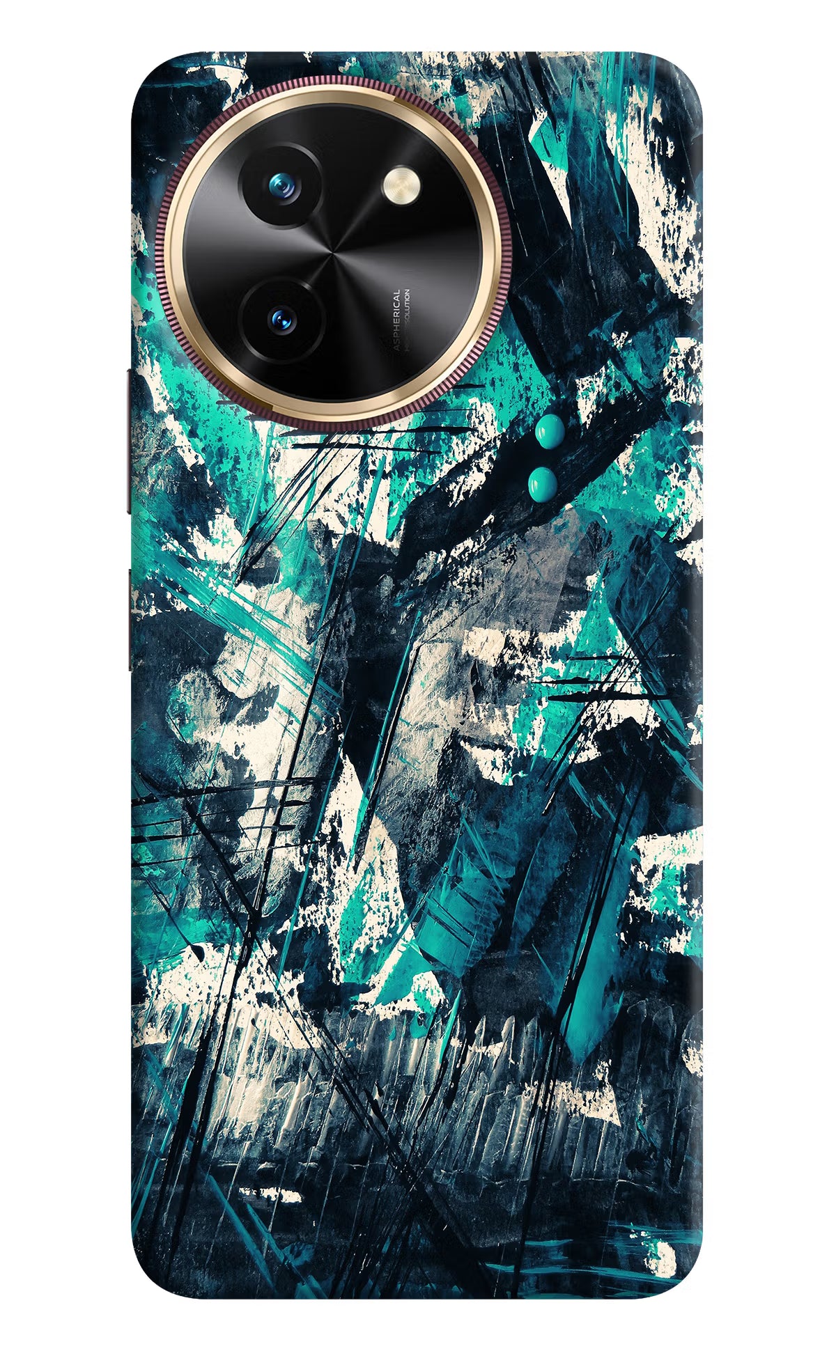 Artwork Vivo T3x Hard Case Back Cover by Casekaro