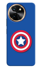 Shield Vivo T3x Hard Case Back Cover by Casekaro