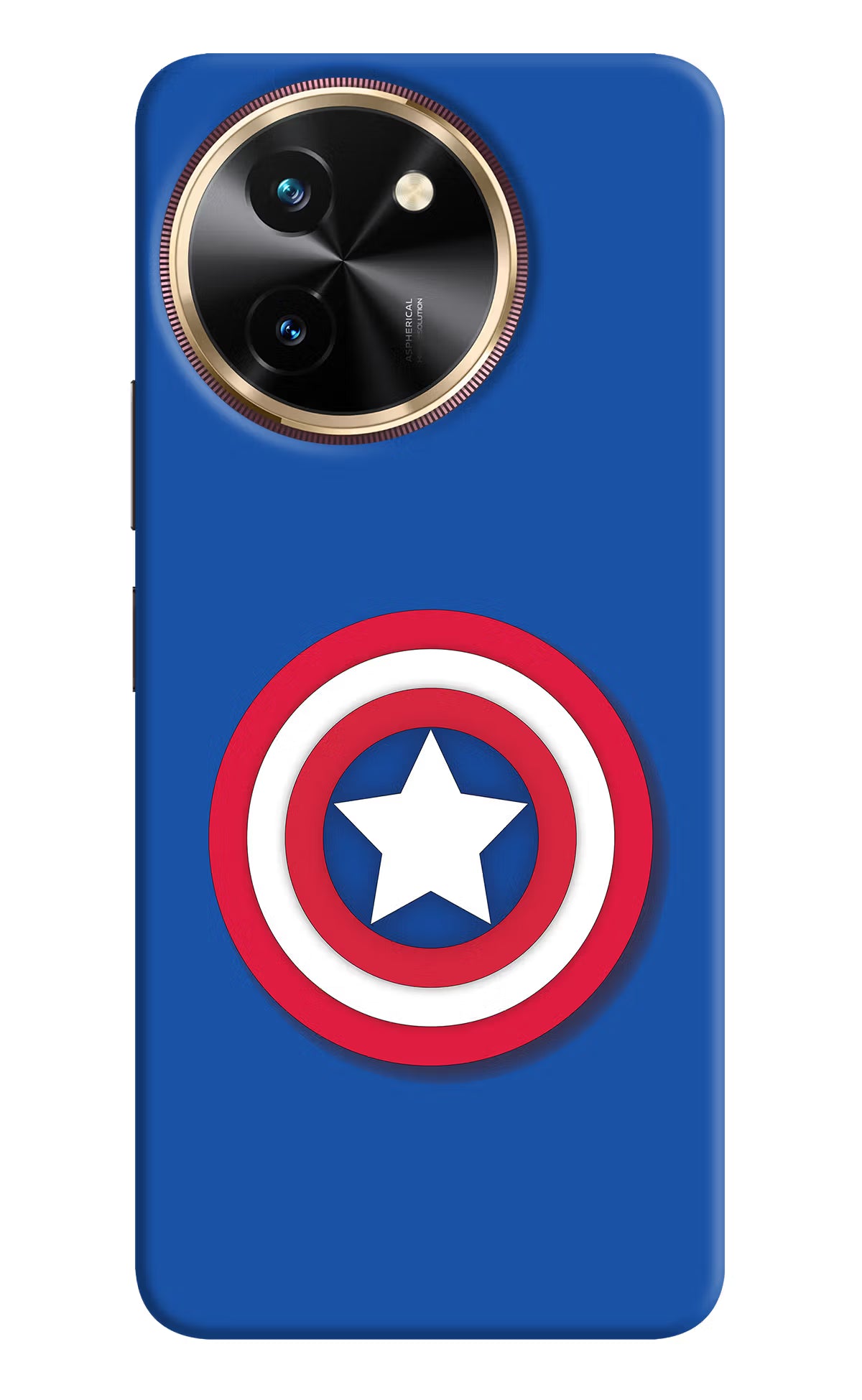 Shield Vivo T3x Hard Case Back Cover by Casekaro
