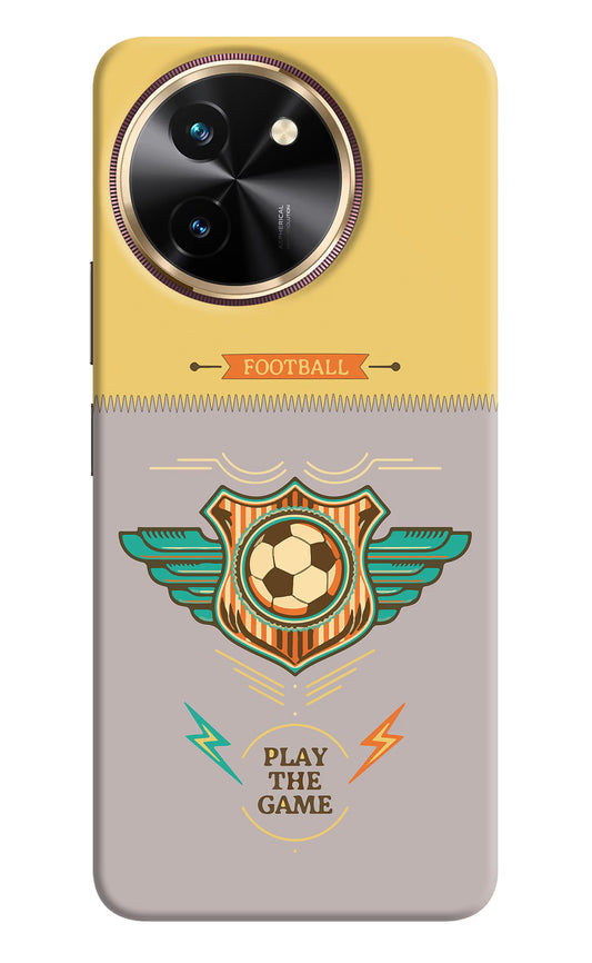 Football Vivo T3x Hard Case Back Cover by Casekaro